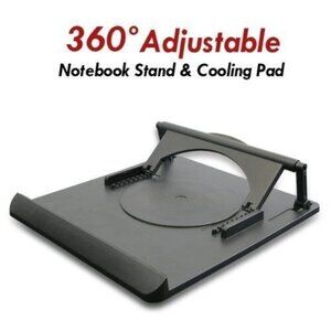 Revolving 360° Cooling Laptop Stand Portable ThinkTank Technology KC68125 New